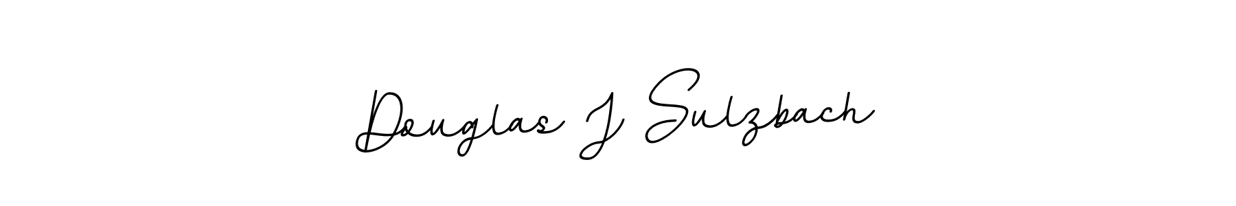 Create a beautiful signature design for name Douglas J Sulzbach. With this signature (BallpointsItalic-DORy9) fonts, you can make a handwritten signature for free. Douglas J Sulzbach signature style 11 images and pictures png