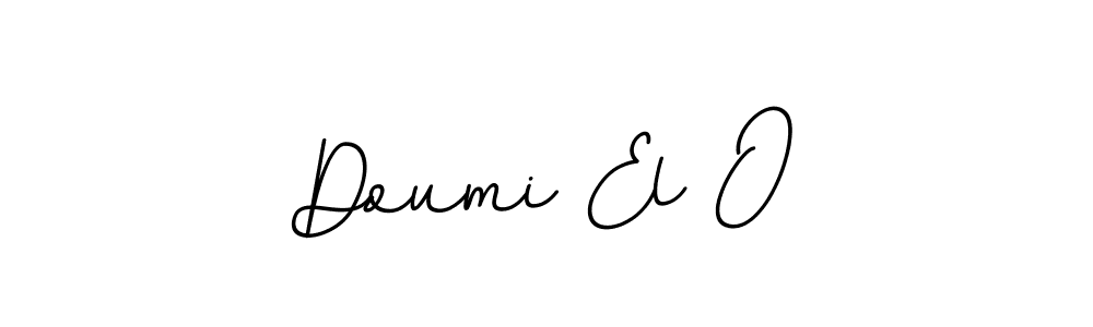 Also we have Doumi El O name is the best signature style. Create professional handwritten signature collection using BallpointsItalic-DORy9 autograph style. Doumi El O signature style 11 images and pictures png