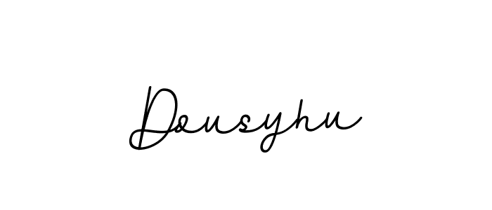 Dousyhu stylish signature style. Best Handwritten Sign (BallpointsItalic-DORy9) for my name. Handwritten Signature Collection Ideas for my name Dousyhu. Dousyhu signature style 11 images and pictures png