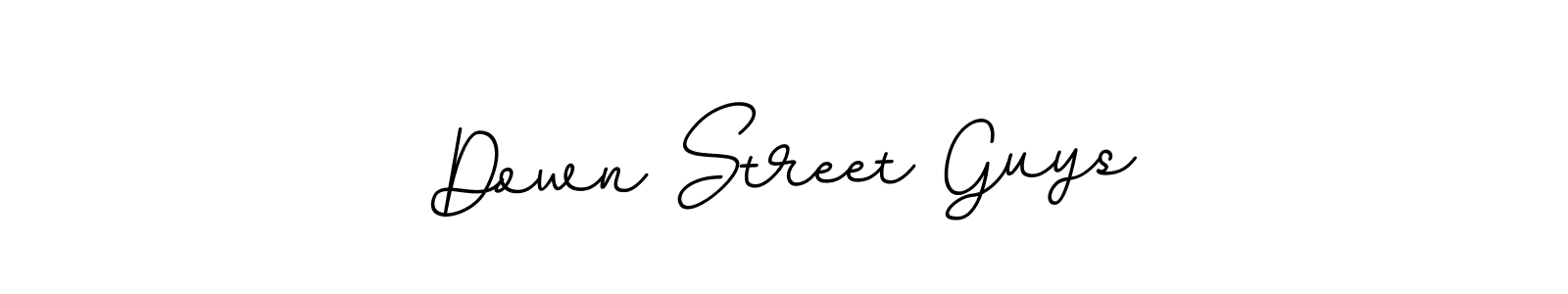 Make a beautiful signature design for name Down Street Guys. With this signature (BallpointsItalic-DORy9) style, you can create a handwritten signature for free. Down Street Guys signature style 11 images and pictures png