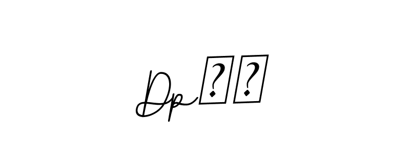 Similarly BallpointsItalic-DORy9 is the best handwritten signature design. Signature creator online .You can use it as an online autograph creator for name Dp♥️. Dp♥️ signature style 11 images and pictures png