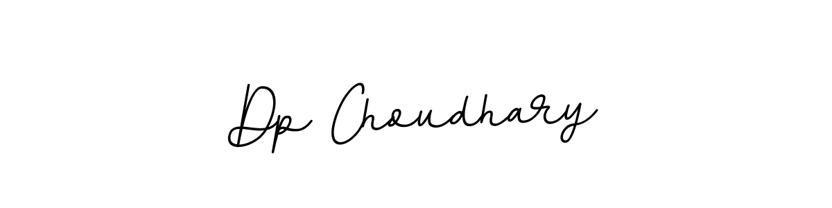 Design your own signature with our free online signature maker. With this signature software, you can create a handwritten (BallpointsItalic-DORy9) signature for name Dp Choudhary. Dp Choudhary signature style 11 images and pictures png