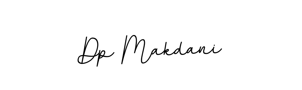 The best way (BallpointsItalic-DORy9) to make a short signature is to pick only two or three words in your name. The name Dp Makdani include a total of six letters. For converting this name. Dp Makdani signature style 11 images and pictures png