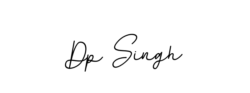 Use a signature maker to create a handwritten signature online. With this signature software, you can design (BallpointsItalic-DORy9) your own signature for name Dp Singh. Dp Singh signature style 11 images and pictures png