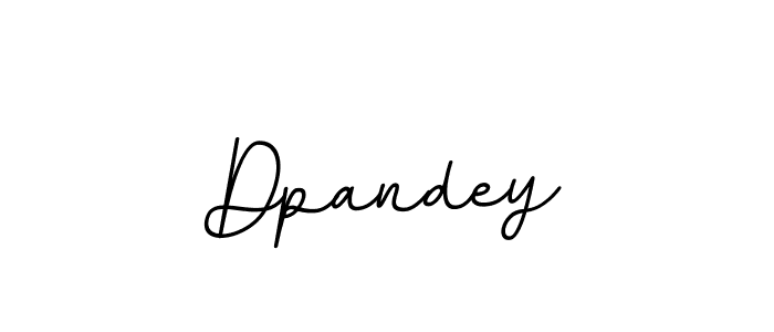 Design your own signature with our free online signature maker. With this signature software, you can create a handwritten (BallpointsItalic-DORy9) signature for name Dpandey. Dpandey signature style 11 images and pictures png