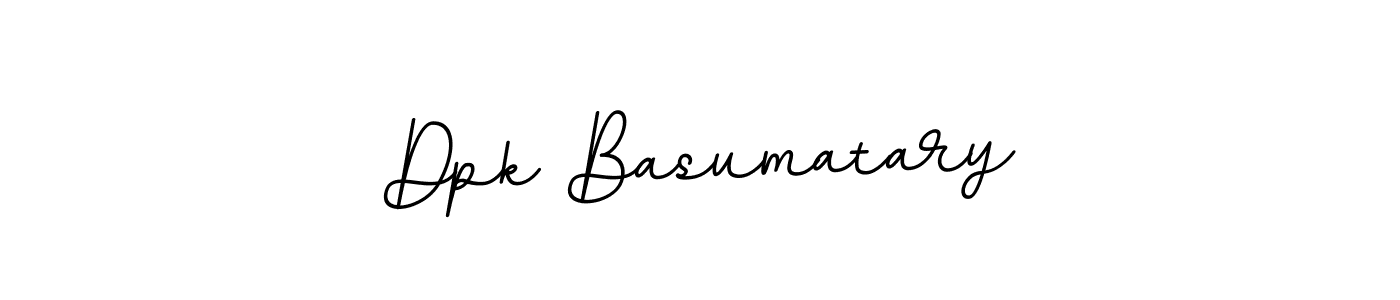 Make a beautiful signature design for name Dpk Basumatary. Use this online signature maker to create a handwritten signature for free. Dpk Basumatary signature style 11 images and pictures png