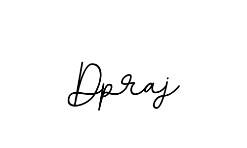 The best way (BallpointsItalic-DORy9) to make a short signature is to pick only two or three words in your name. The name Dpraj include a total of six letters. For converting this name. Dpraj signature style 11 images and pictures png
