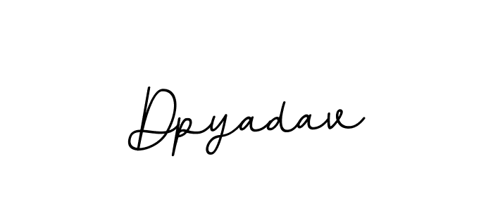 Also we have Dpyadav name is the best signature style. Create professional handwritten signature collection using BallpointsItalic-DORy9 autograph style. Dpyadav signature style 11 images and pictures png