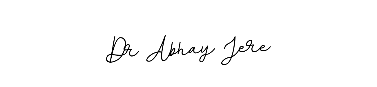 How to make Dr Abhay Jere name signature. Use BallpointsItalic-DORy9 style for creating short signs online. This is the latest handwritten sign. Dr Abhay Jere signature style 11 images and pictures png