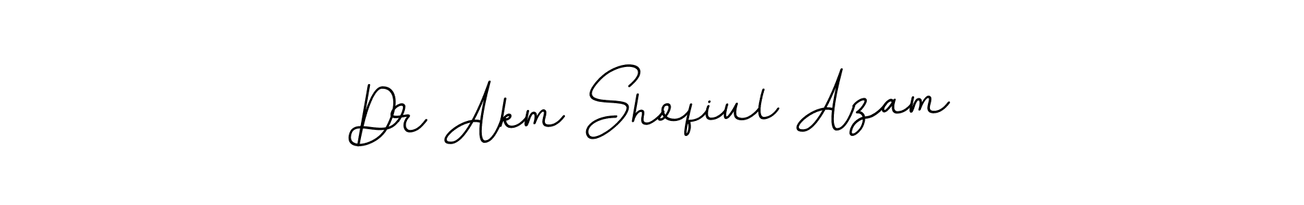 This is the best signature style for the Dr Akm Shofiul Azam name. Also you like these signature font (BallpointsItalic-DORy9). Mix name signature. Dr Akm Shofiul Azam signature style 11 images and pictures png