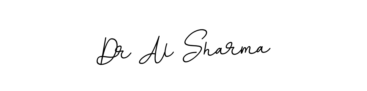 Use a signature maker to create a handwritten signature online. With this signature software, you can design (BallpointsItalic-DORy9) your own signature for name Dr Al Sharma. Dr Al Sharma signature style 11 images and pictures png