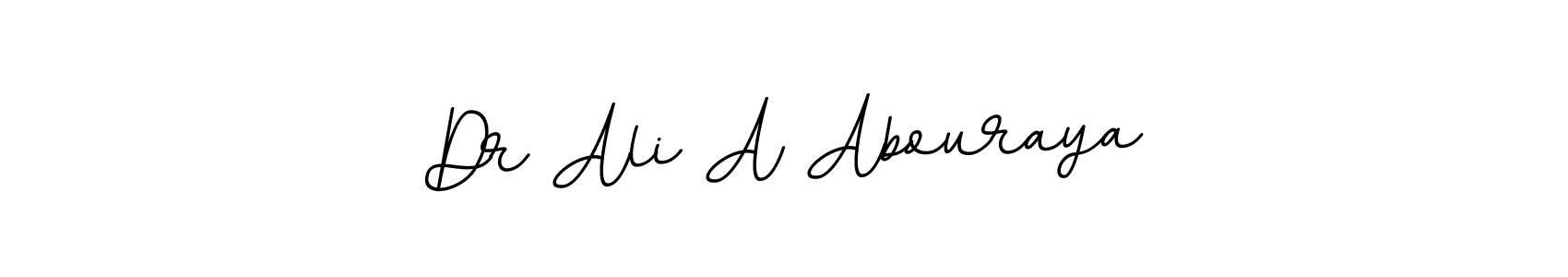 Also we have Dr Ali A Abouraya name is the best signature style. Create professional handwritten signature collection using BallpointsItalic-DORy9 autograph style. Dr Ali A Abouraya signature style 11 images and pictures png