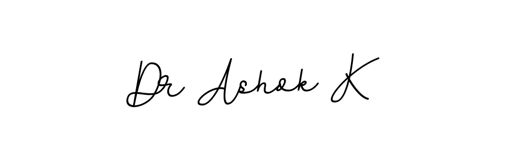 Also we have Dr Ashok K name is the best signature style. Create professional handwritten signature collection using BallpointsItalic-DORy9 autograph style. Dr Ashok K signature style 11 images and pictures png