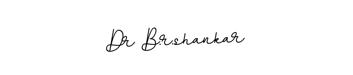 Design your own signature with our free online signature maker. With this signature software, you can create a handwritten (BallpointsItalic-DORy9) signature for name Dr B.r.shankar. Dr B.r.shankar signature style 11 images and pictures png