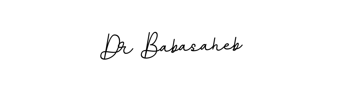 How to make Dr Babasaheb name signature. Use BallpointsItalic-DORy9 style for creating short signs online. This is the latest handwritten sign. Dr Babasaheb signature style 11 images and pictures png