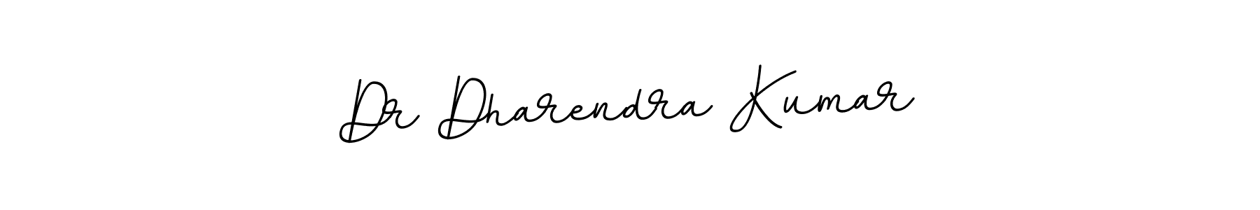 Use a signature maker to create a handwritten signature online. With this signature software, you can design (BallpointsItalic-DORy9) your own signature for name Dr Dharendra Kumar. Dr Dharendra Kumar signature style 11 images and pictures png