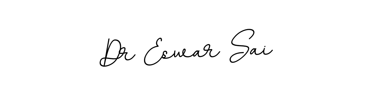 Design your own signature with our free online signature maker. With this signature software, you can create a handwritten (BallpointsItalic-DORy9) signature for name Dr Eswar Sai. Dr Eswar Sai signature style 11 images and pictures png