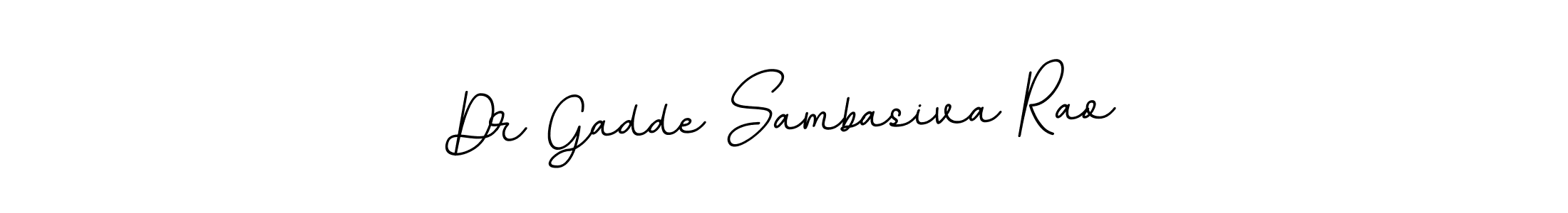 Make a short Dr Gadde Sambasiva Rao signature style. Manage your documents anywhere anytime using BallpointsItalic-DORy9. Create and add eSignatures, submit forms, share and send files easily. Dr Gadde Sambasiva Rao signature style 11 images and pictures png