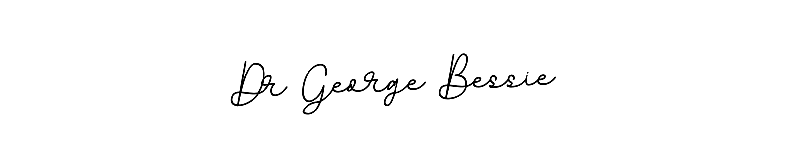 How to make Dr George Bessie name signature. Use BallpointsItalic-DORy9 style for creating short signs online. This is the latest handwritten sign. Dr George Bessie signature style 11 images and pictures png