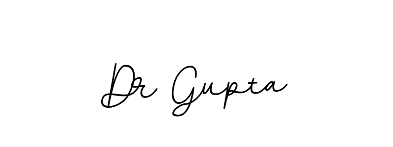 The best way (BallpointsItalic-DORy9) to make a short signature is to pick only two or three words in your name. The name Dr Gupta include a total of six letters. For converting this name. Dr Gupta signature style 11 images and pictures png