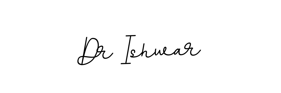 Design your own signature with our free online signature maker. With this signature software, you can create a handwritten (BallpointsItalic-DORy9) signature for name Dr Ishwar. Dr Ishwar signature style 11 images and pictures png