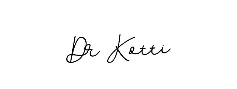 Also we have Dr Kotti name is the best signature style. Create professional handwritten signature collection using BallpointsItalic-DORy9 autograph style. Dr Kotti signature style 11 images and pictures png