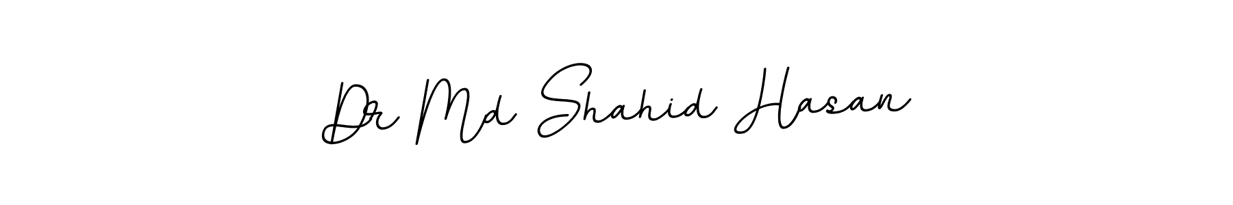 How to make Dr Md Shahid Hasan name signature. Use BallpointsItalic-DORy9 style for creating short signs online. This is the latest handwritten sign. Dr Md Shahid Hasan signature style 11 images and pictures png