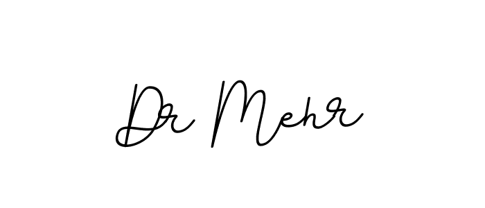 How to make Dr Mehr name signature. Use BallpointsItalic-DORy9 style for creating short signs online. This is the latest handwritten sign. Dr Mehr signature style 11 images and pictures png