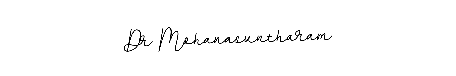 Dr Mohanasuntharam stylish signature style. Best Handwritten Sign (BallpointsItalic-DORy9) for my name. Handwritten Signature Collection Ideas for my name Dr Mohanasuntharam. Dr Mohanasuntharam signature style 11 images and pictures png