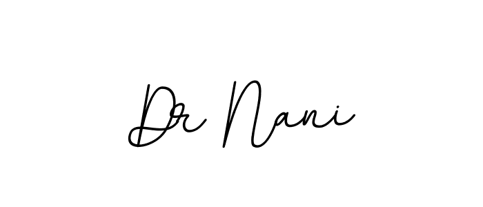 It looks lik you need a new signature style for name Dr Nani. Design unique handwritten (BallpointsItalic-DORy9) signature with our free signature maker in just a few clicks. Dr Nani signature style 11 images and pictures png