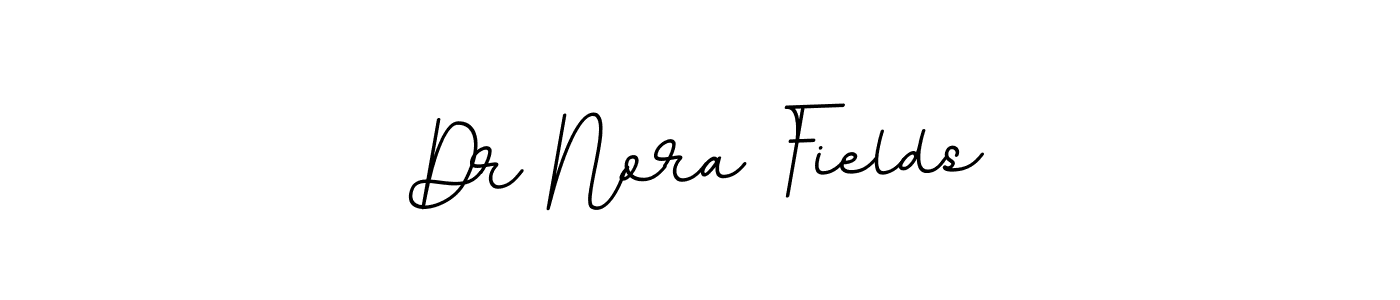 It looks lik you need a new signature style for name Dr Nora Fields. Design unique handwritten (BallpointsItalic-DORy9) signature with our free signature maker in just a few clicks. Dr Nora Fields signature style 11 images and pictures png