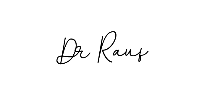 Design your own signature with our free online signature maker. With this signature software, you can create a handwritten (BallpointsItalic-DORy9) signature for name Dr Rauf. Dr Rauf signature style 11 images and pictures png