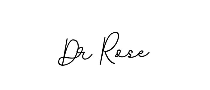 The best way (BallpointsItalic-DORy9) to make a short signature is to pick only two or three words in your name. The name Dr Rose include a total of six letters. For converting this name. Dr Rose signature style 11 images and pictures png