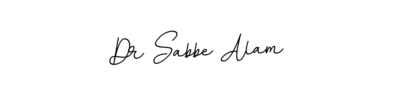 How to make Dr Sabbe Alam name signature. Use BallpointsItalic-DORy9 style for creating short signs online. This is the latest handwritten sign. Dr Sabbe Alam signature style 11 images and pictures png