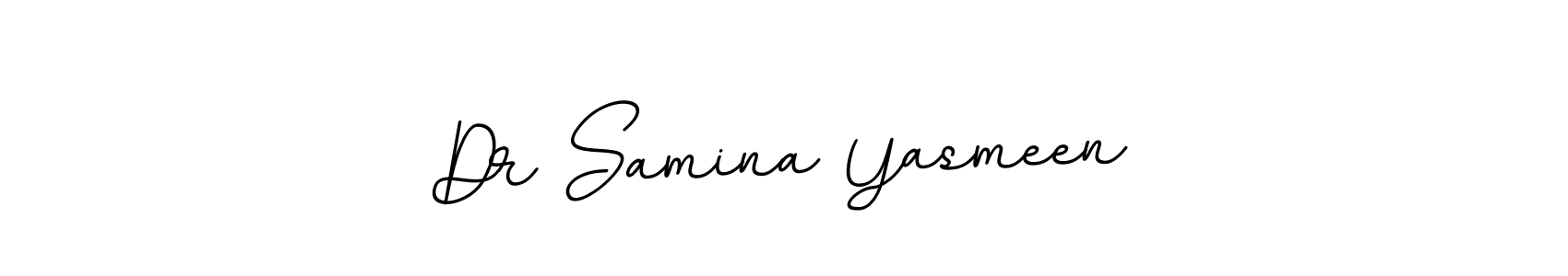 if you are searching for the best signature style for your name Dr Samina Yasmeen. so please give up your signature search. here we have designed multiple signature styles  using BallpointsItalic-DORy9. Dr Samina Yasmeen signature style 11 images and pictures png