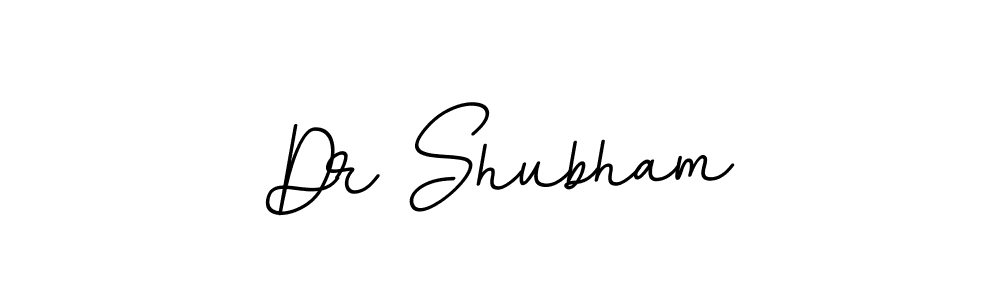 Dr Shubham stylish signature style. Best Handwritten Sign (BallpointsItalic-DORy9) for my name. Handwritten Signature Collection Ideas for my name Dr Shubham. Dr Shubham signature style 11 images and pictures png