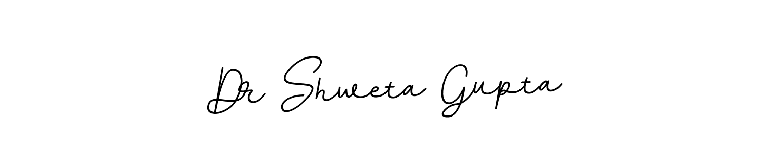 Use a signature maker to create a handwritten signature online. With this signature software, you can design (BallpointsItalic-DORy9) your own signature for name Dr Shweta Gupta. Dr Shweta Gupta signature style 11 images and pictures png