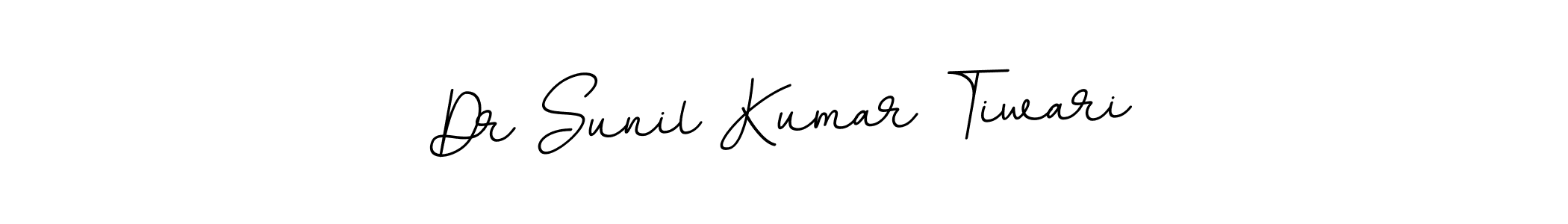 Make a beautiful signature design for name Dr Sunil Kumar Tiwari. With this signature (BallpointsItalic-DORy9) style, you can create a handwritten signature for free. Dr Sunil Kumar Tiwari signature style 11 images and pictures png