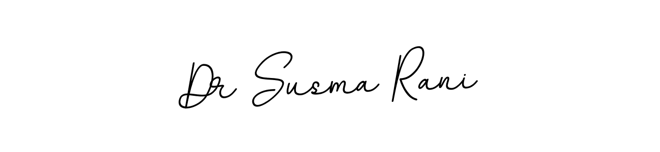 Dr Susma Rani stylish signature style. Best Handwritten Sign (BallpointsItalic-DORy9) for my name. Handwritten Signature Collection Ideas for my name Dr Susma Rani. Dr Susma Rani signature style 11 images and pictures png