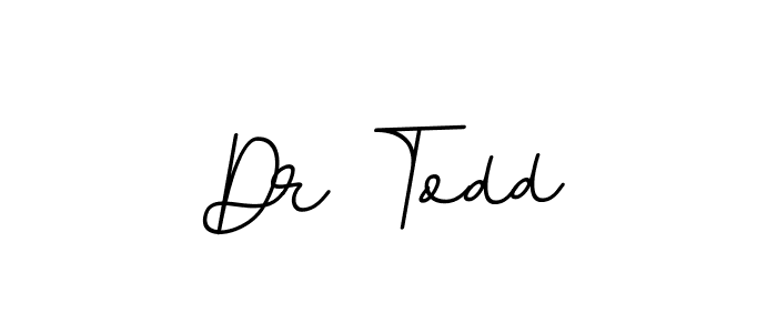 Make a beautiful signature design for name Dr Todd. With this signature (BallpointsItalic-DORy9) style, you can create a handwritten signature for free. Dr Todd signature style 11 images and pictures png