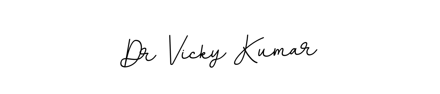 Also You can easily find your signature by using the search form. We will create Dr Vicky Kumar name handwritten signature images for you free of cost using BallpointsItalic-DORy9 sign style. Dr Vicky Kumar signature style 11 images and pictures png