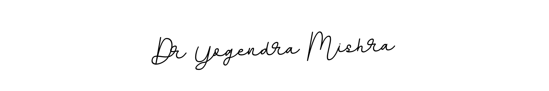 Design your own signature with our free online signature maker. With this signature software, you can create a handwritten (BallpointsItalic-DORy9) signature for name Dr Yogendra Mishra. Dr Yogendra Mishra signature style 11 images and pictures png