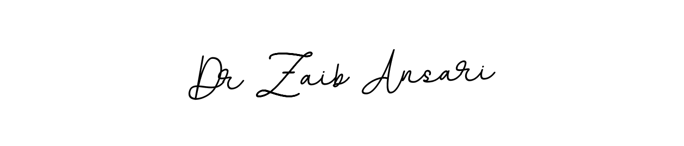 Make a beautiful signature design for name Dr Zaib Ansari. Use this online signature maker to create a handwritten signature for free. Dr Zaib Ansari signature style 11 images and pictures png