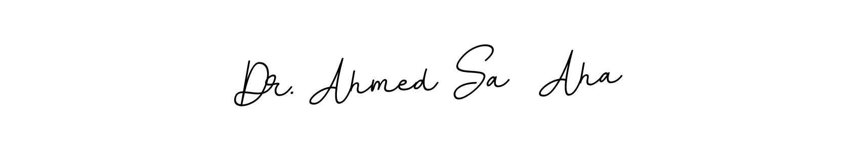 You can use this online signature creator to create a handwritten signature for the name Dr. Ahmed Sa  Aha. This is the best online autograph maker. Dr. Ahmed Sa  Aha signature style 11 images and pictures png