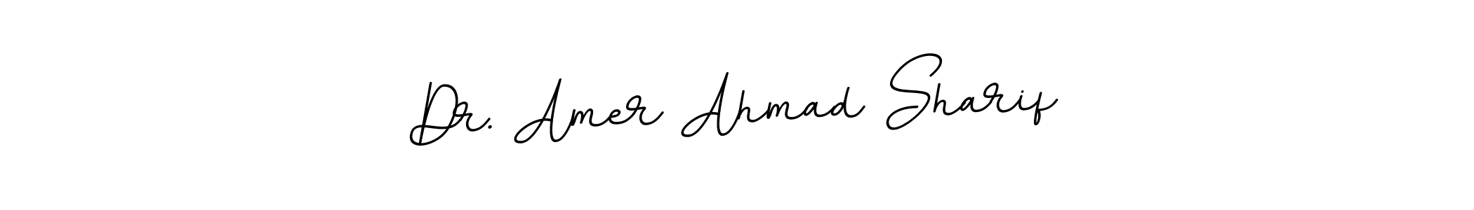 Also You can easily find your signature by using the search form. We will create Dr. Amer Ahmad Sharif name handwritten signature images for you free of cost using BallpointsItalic-DORy9 sign style. Dr. Amer Ahmad Sharif signature style 11 images and pictures png