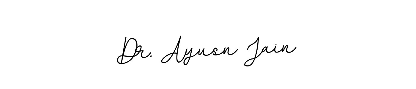 Make a short Dr. Ayusn Jain signature style. Manage your documents anywhere anytime using BallpointsItalic-DORy9. Create and add eSignatures, submit forms, share and send files easily. Dr. Ayusn Jain signature style 11 images and pictures png