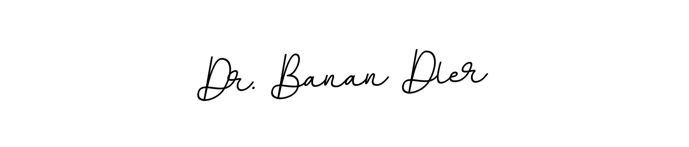Also You can easily find your signature by using the search form. We will create Dr. Banan Dler name handwritten signature images for you free of cost using BallpointsItalic-DORy9 sign style. Dr. Banan Dler signature style 11 images and pictures png