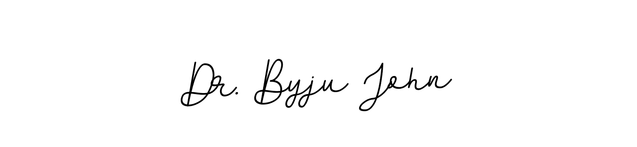 Create a beautiful signature design for name Dr. Byju John. With this signature (BallpointsItalic-DORy9) fonts, you can make a handwritten signature for free. Dr. Byju John signature style 11 images and pictures png