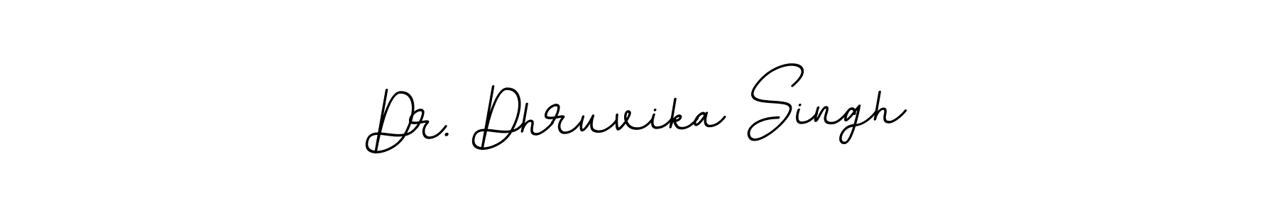 It looks lik you need a new signature style for name Dr. Dhruvika Singh. Design unique handwritten (BallpointsItalic-DORy9) signature with our free signature maker in just a few clicks. Dr. Dhruvika Singh signature style 11 images and pictures png