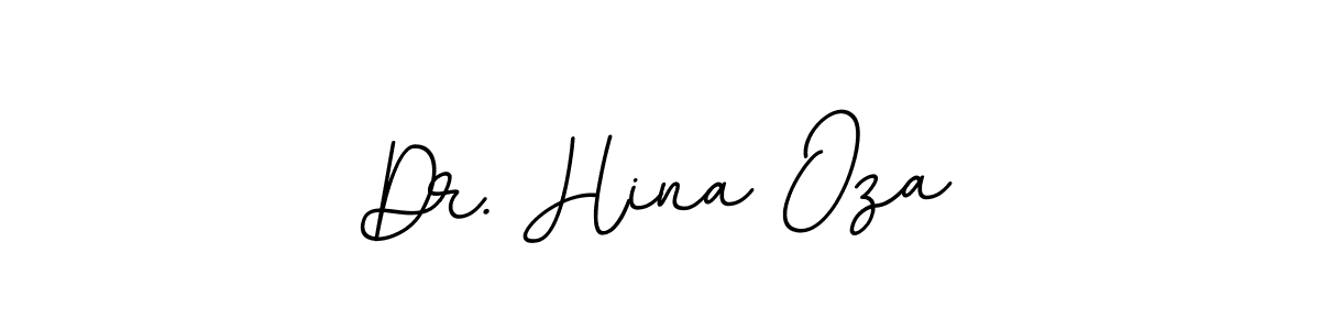 This is the best signature style for the Dr. Hina Oza name. Also you like these signature font (BallpointsItalic-DORy9). Mix name signature. Dr. Hina Oza signature style 11 images and pictures png